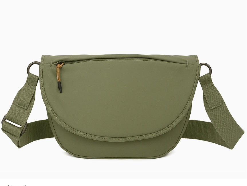 Large Half Moon Nylon Bag