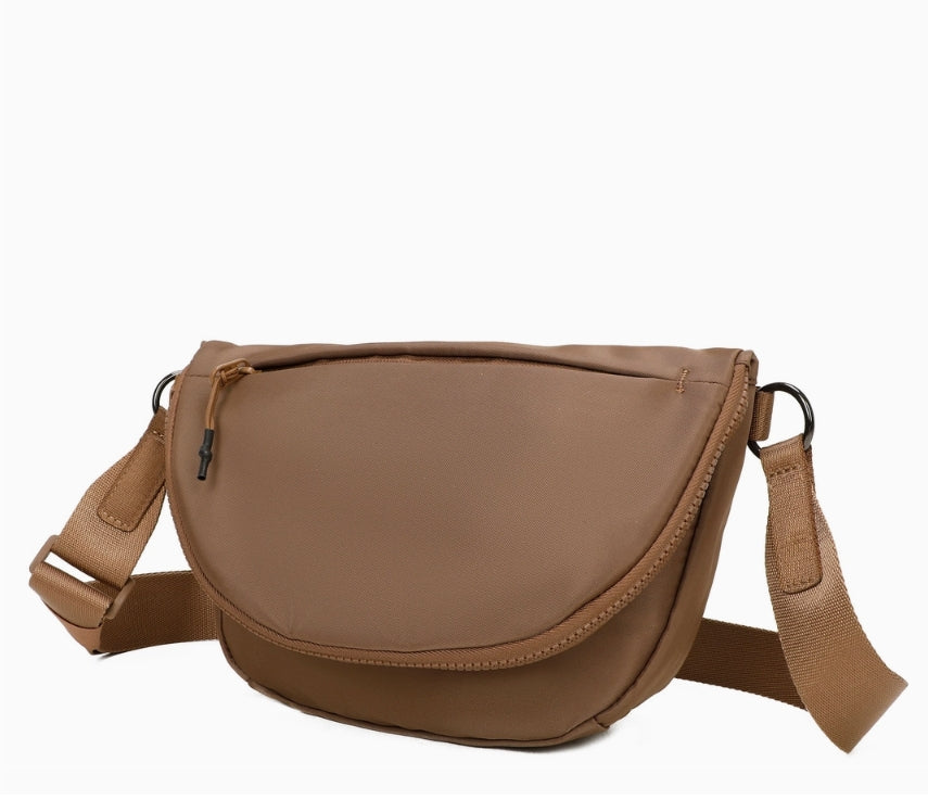Large Half Moon Nylon Bag