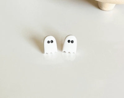 Mini Ghost Stud Earrings