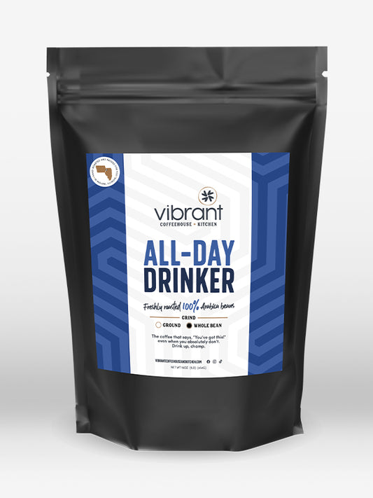All Day Drinker Whole Bean | 1lb Bag