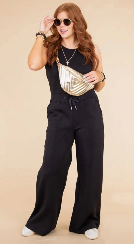 Sleeveless Daily Jumpsuit